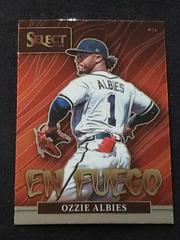 Ozzie Albies #EF17 Baseball Cards 2022 Panini Select En Fuego Prices