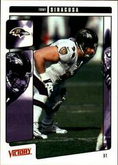 Tony Siragusa Football Cards 2001 Upper Deck Victory Prices
