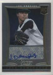 Jose Dominguez [Autograph] #212 Baseball Cards 2013 Panini Select Prices