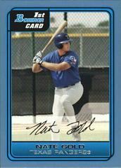 Nate Gold #B94 Baseball Cards 2006 Bowman Prospects Prices