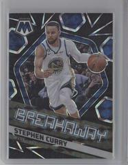 Stephen Curry [Black] #3 Basketball Cards 2022 Panini Mosaic Breakaway Prices