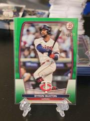 Byron Buxton [Green] #1 Baseball Cards 2023 Bowman Prices