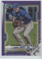 Bobby Witt Jr. [Purple Refractor] Baseball Cards 2021 Bowman Chrome Prospects Prices