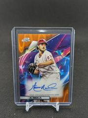 Aaron Nola [Orange Galactic] Baseball Cards 2022 Topps Cosmic Chrome Autographs Prices