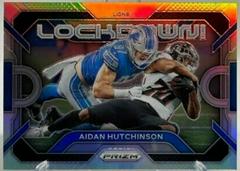 Aidan Hutchinson [Silver] #LD-3 Football Cards 2023 Panini Prizm Lockdown Prices