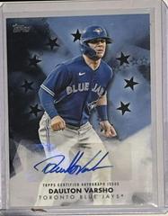 Daulton Varsho [Black] #BSA-DV Baseball Cards 2024 Topps Baseball Stars Autograph Prices
