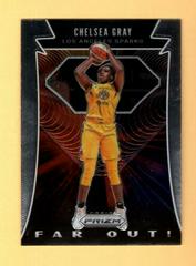 Chelsea Gray #5 Basketball Cards 2020 Panini Prizm WNBA Far Out Prices