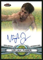 Urijah Faber [Gold] Ufc Cards 2013 Finest UFC Autographs Prices