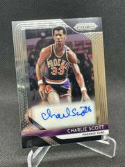 Charlie Scott Basketball Cards 2018 Panini Prizm Signatures Prices