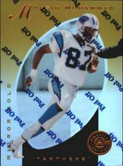 Muhsin Muhammad [Mirror Gold] Football Cards 1997 Pinnacle Certified Prices