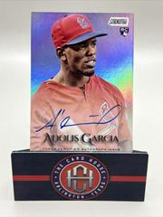 Adolis Garcia [Rainbow Foil] #AG Baseball Cards 2019 Stadium Club Autographs Prices