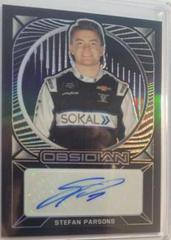Stefan Parsons #OS-SP Racing Cards 2022 Panini Chronicles Nascar Obsidian Signatures Prices