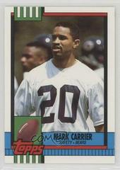 Mark Carrier #29T Football Cards 1990 Topps Traded Prices