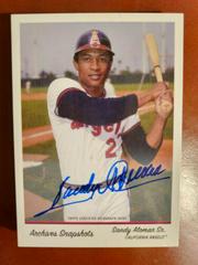 Sandy Alomar Sr. [Autograph] Baseball Cards 2016 Topps Archives Snapshots Prices