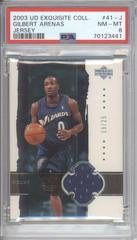 Gilbert Arenas Basketball Cards 2003 UD Exquisite Collection Prices