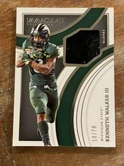 Kenneth Walker III #IG-KWA Football Cards 2022 Panini Immaculate Collegiate Gloves Prices