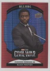Chadwick Boseman as Black Panther [Red] #53 Marvel 2022 Allure Prices