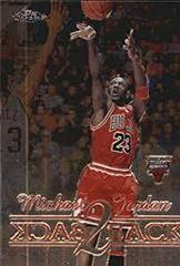 Michael Jordan Basketball Cards 1998 Topps Chrome Back 2 Back Prices