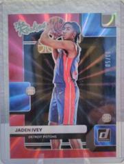 Jaden Ivey [Pink Laser] #5 Basketball Cards 2022 Panini Donruss The Rookies Prices