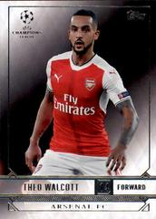 Theo Walcott #5 Soccer Cards 2016 Topps UEFA Champions League Showcase Prices