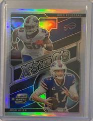 Greg Rousseau, Josh Allen Football Cards 2021 Panini Contenders Optic Xs and Os Prices