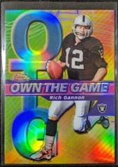Rich Gannon [Refractor] #OG6 Football Cards 2002 Topps Chrome Own the Game Prices