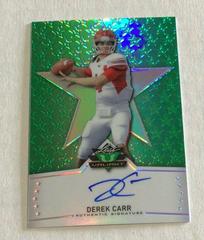 Derek Carr [Autograph] Football Cards 2014 Leaf Valiant Prices