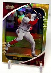 Juan Soto [Spectrum Gold] #1 Baseball Cards 2021 Panini Absolute Prices