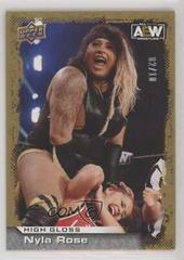Nyla Rose [High Gloss] Wrestling Cards 2022 Upper Deck AEW Prices