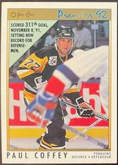 Paul Coffey #79 Hockey Cards 1992 O-Pee-Chee Premier Prices