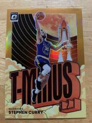 Stephen Curry [Orange] Basketball Cards 2021 Panini Donruss Optic T Minus 3 2 1 Prices