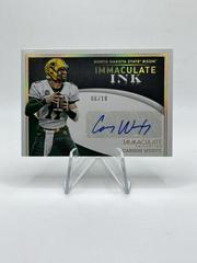 Carson Wentz [Gold] Football Cards 2022 Panini Immaculate Collegiate Ink Autographs Prices