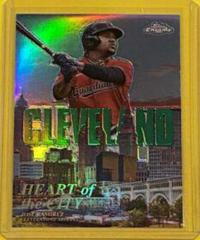 Jose Ramirez [Green] #HOC-7 Baseball Cards 2022 Topps Chrome Heart of the City Prices
