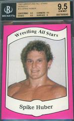 Spike Huber #14 Wrestling Cards 1983 Wrestling All Stars Prices