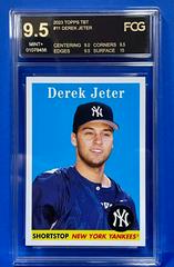 Derek Jeter #11 Baseball Cards 2023 Topps Throwback Thursday Prices