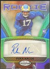 Puka Nacua [Green] #RS-18 Football Cards 2023 Panini Certified Rookie Signatures Prices