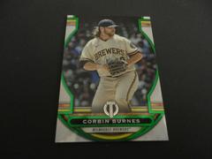 Corbin Burnes [Green] #29 Baseball Cards 2023 Topps Tribute Prices