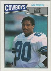 Tony Hill #266 Football Cards 1987 Topps Prices