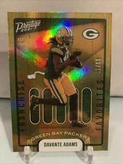Davante Adams [Xtra Points Gold] #FF-7 Football Cards 2021 Panini Prestige Franchise Favorites Prices