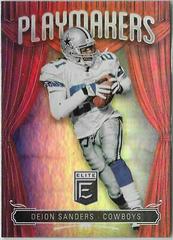 Deion Sanders #PM-15 Football Cards 2019 Donruss Elite Playmakers Prices