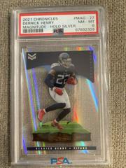 Derrick Henry [Holo Silver] #MAG-27 Football Cards 2021 Panini Chronicles Magnitude Prices