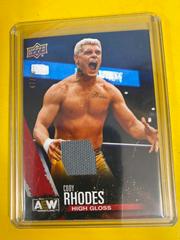Cody Rhodes [Red Memorabilia] #1 Wrestling Cards 2021 Upper Deck AEW Prices