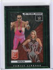 Jim The Anvil Neidhart / Natalya [Green] Wrestling Cards 2023 Donruss Elite WWE Family Lineage Prices