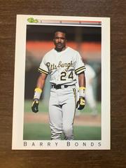 Barry Bonds [Series I] Baseball Cards 1992 Classic Prices