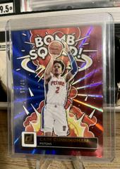 Cade Cunningham [Red Blue Laser] #9 Basketball Cards 2022 Panini Donruss Bomb Squad Prices
