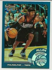 Allen Iverson Basketball Cards 2002 Topps Chrome Prices
