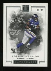 Adrian Peterson #96 Football Cards 2016 Panini Impeccable Prices