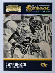 Calvin Johnson #7 Football Cards 2016 Panini Contenders Draft Picks Old School Colors Prices