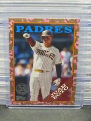 Juan Soto [Gold] #88B-35 Baseball Cards 2023 Topps Japan Edition 1988 Cherry Tree Prices