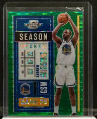 Andrew Wiggins [Green Pulsar] #9 Basketball Cards 2020 Panini Contenders Optic Prices
